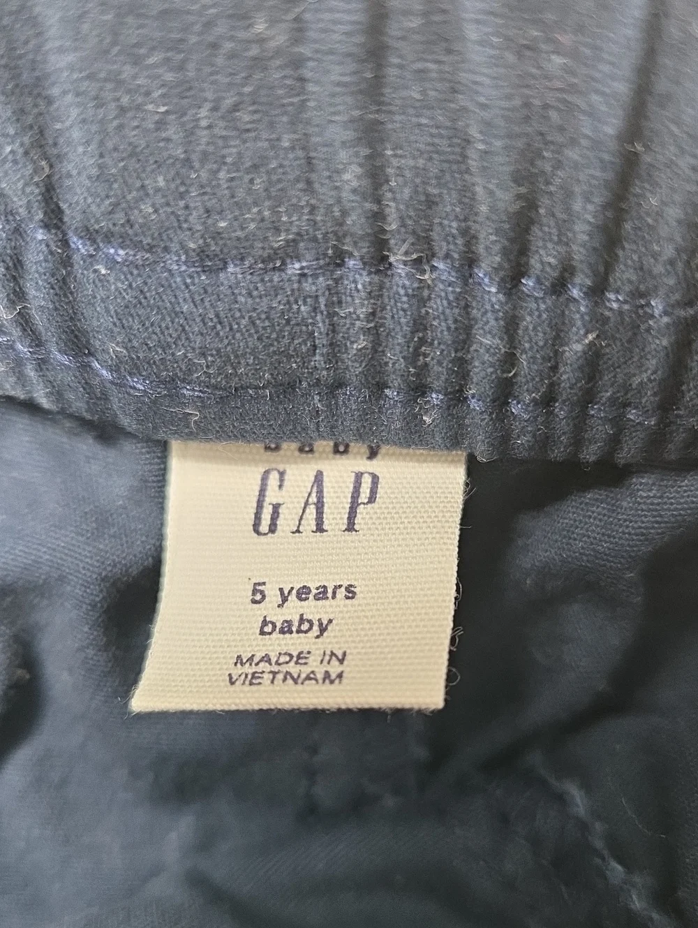 GAP Navy Blue Drawstring Shorts Size 5